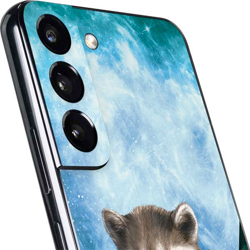 Marvel Rocket and Baby Groot Cosmic Bond Galaxy S22 Plus Skin